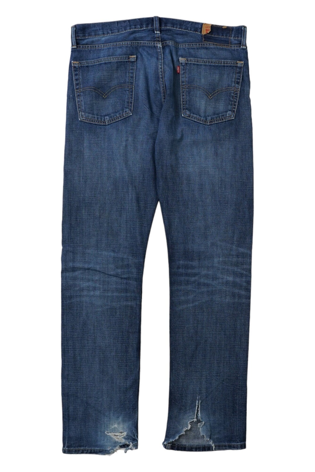 Vintage Levis 513 Blue Slim Straight Jeans - W36 L35 - Etsy