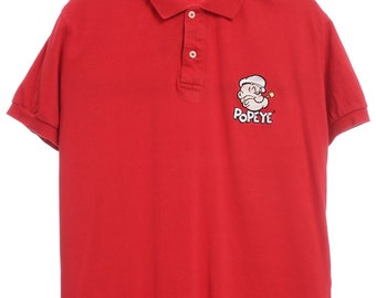 Polo Rouge Popeye Rétro - Grand