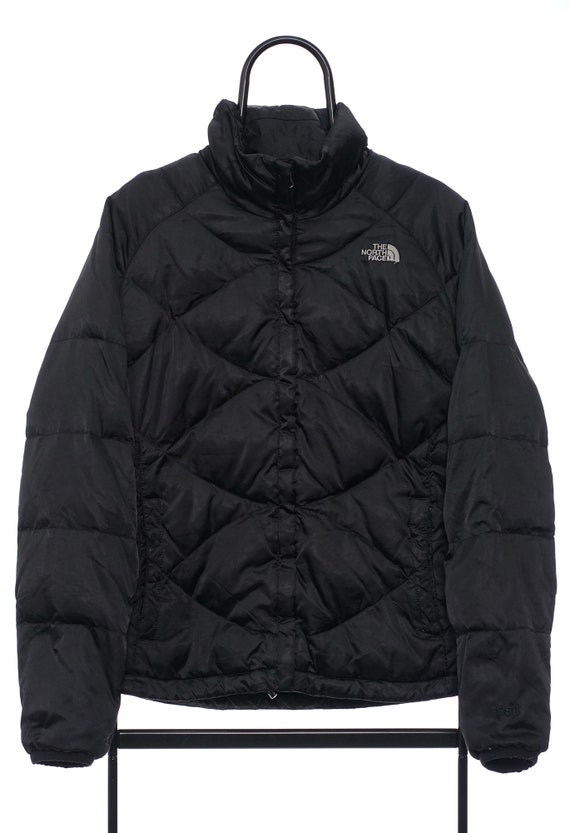 Vintage The North Face 550 Black Puffer Coat #NAME