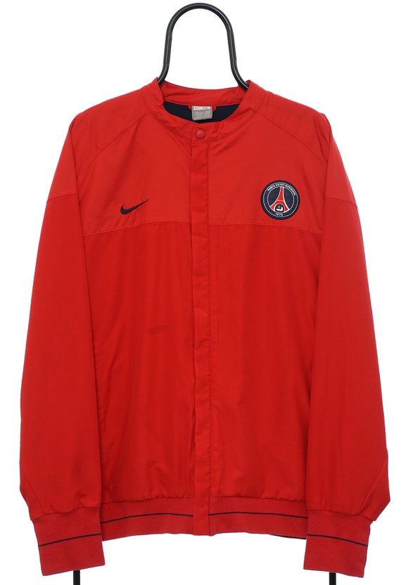 Nike PSG Red Tracksuit Jacket X Large Etsy