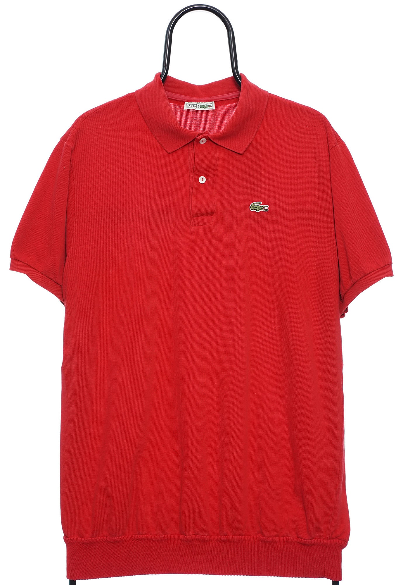 Duplikering udsende kæmpe stor L1212 SS22 T-shirts RØD From Lacoste 100 EUR