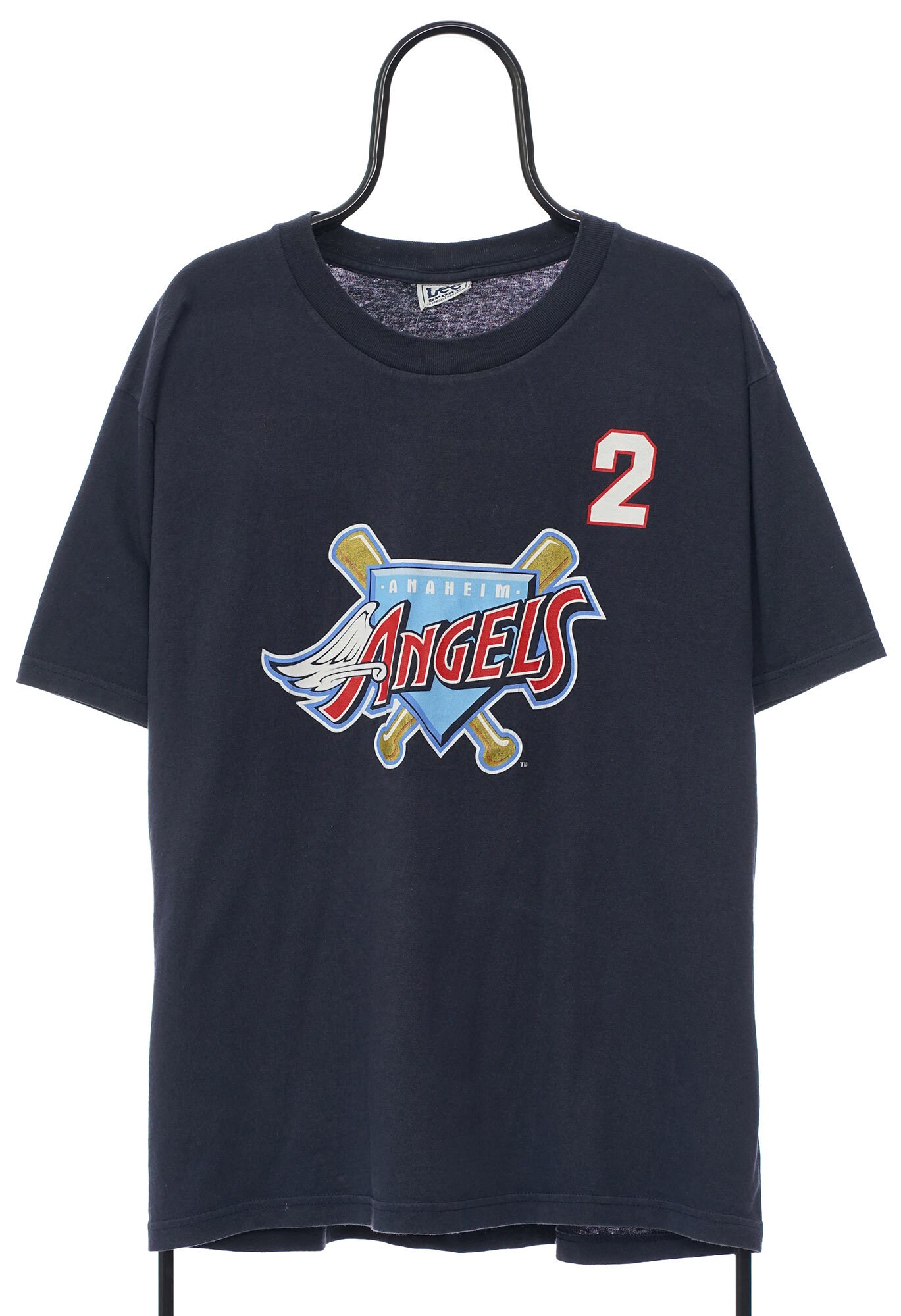 Toddler T Shirt Anaheim Angels Shirt - Black