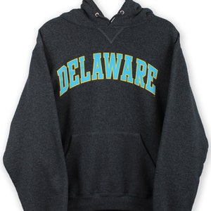 Russel Athletic Vintage Grey Delaware Hoodie - Small