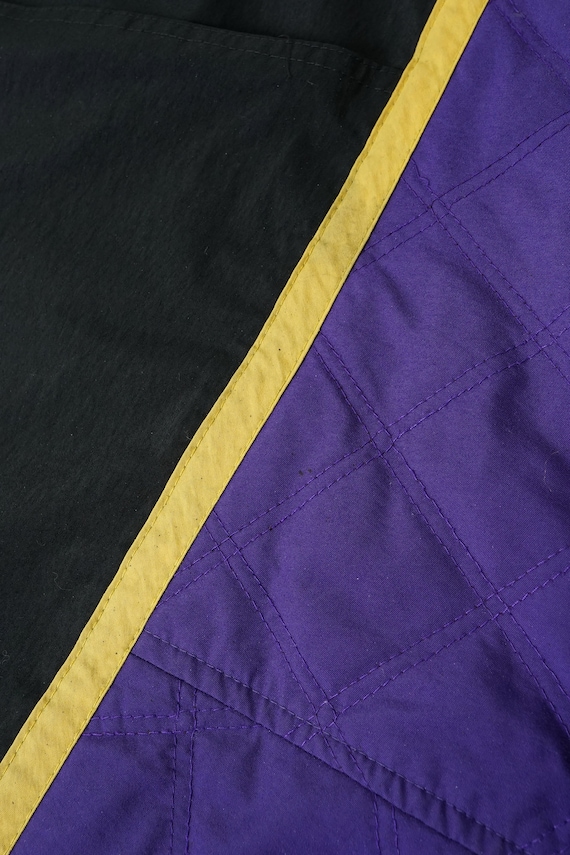 Manteau noir LA Lakers pour d butants vintage de la NBA Grand