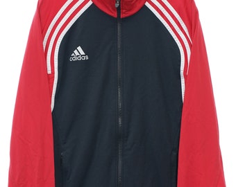 Vintage Adidas 00s Steinschild Black Tracksuit Jacket - Large