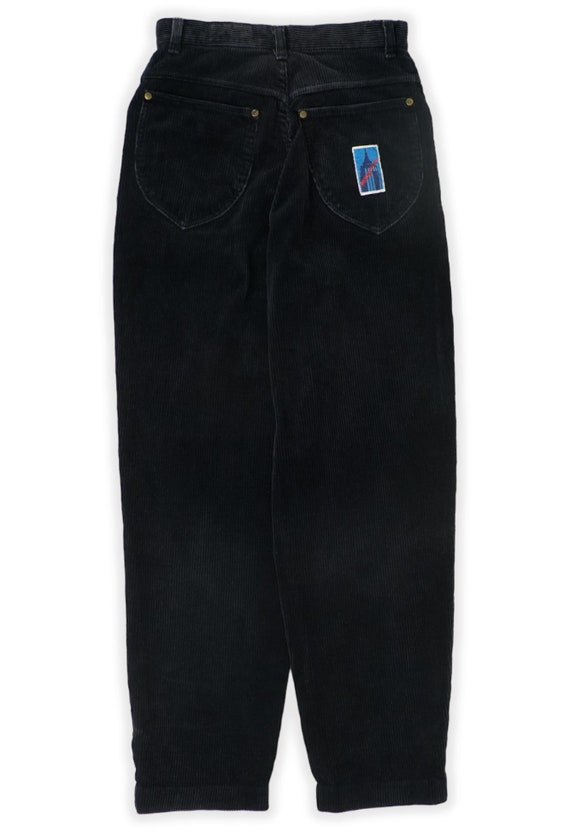 Vintage Wrangler Black Corduroy Trousers - Womens 