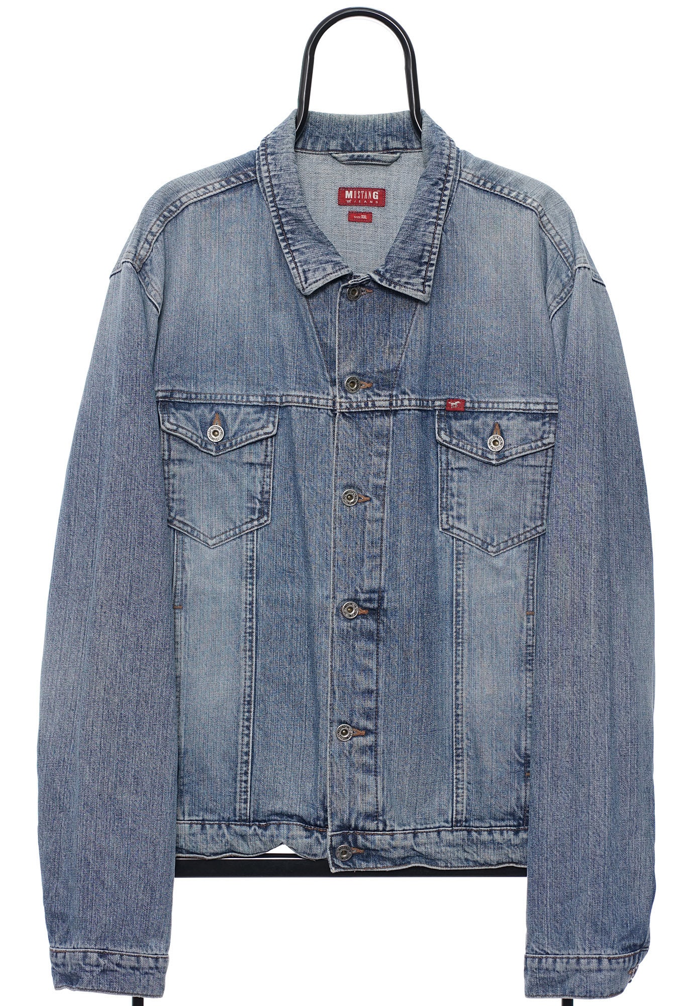 Vintage Mustang Jeans Denim Jacket X Large - Etsy Finland