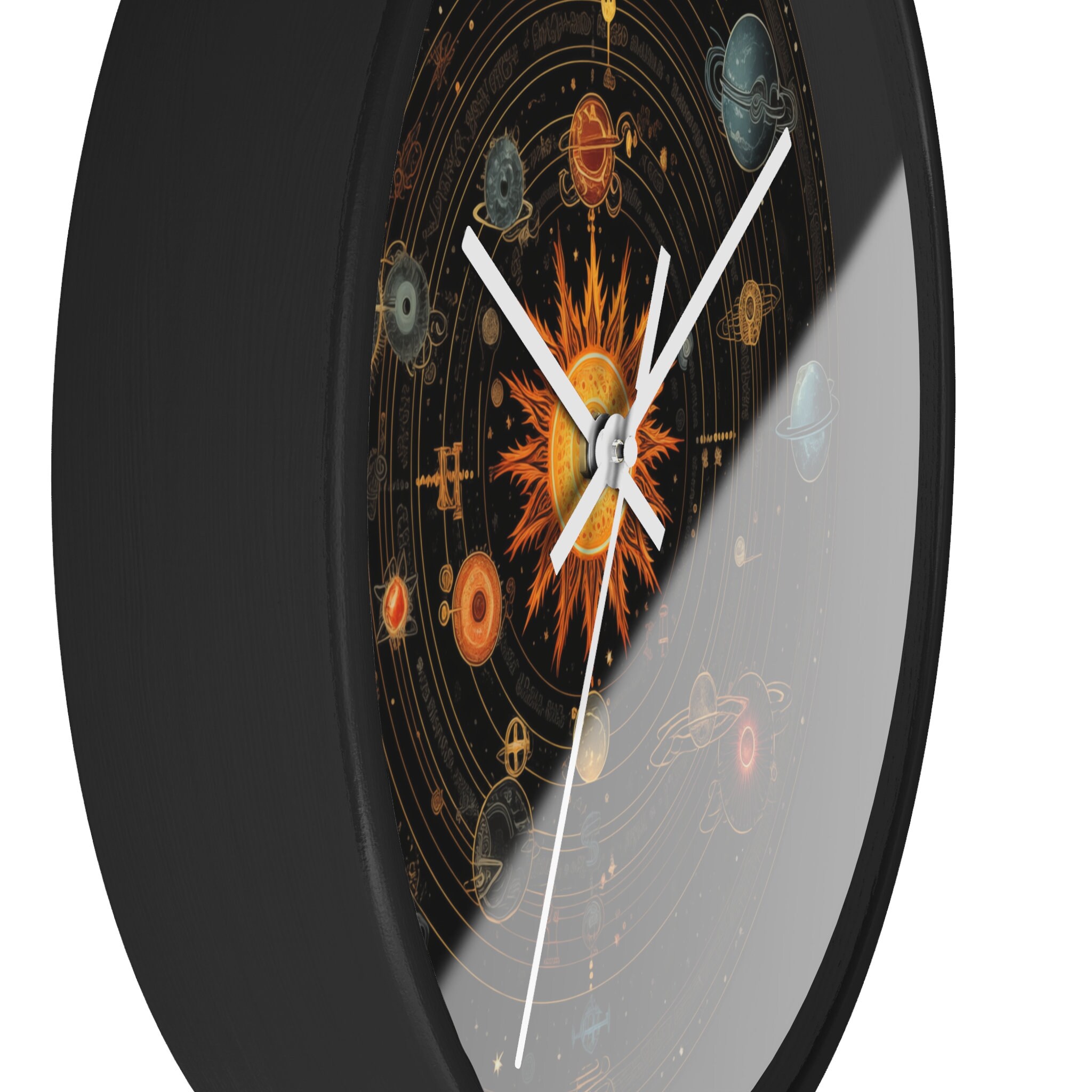 Exoplanetary Orbit Wall Clock - 10