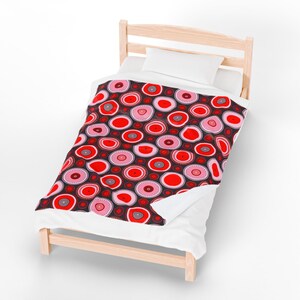 Velveteen Plush Blanket: Cozy Home Decor - 50x60&quot;