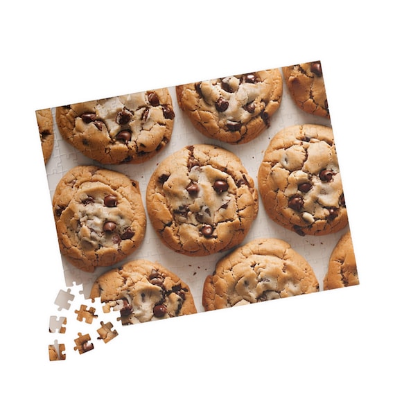 Chocolate Chip Cookies Puzzle | Photo Jigsaw Puzzle, 110-520 Piece Options
