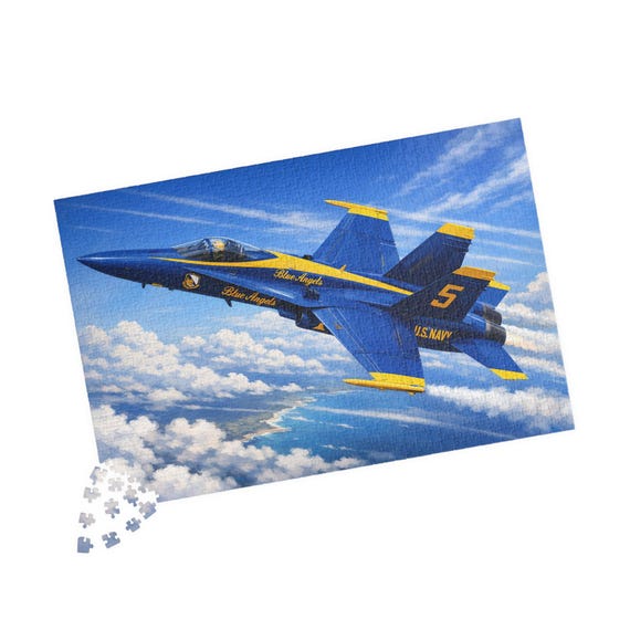 Blue Angels Jet Puzzle | Navy Fighter Aircraft 1014 pieces