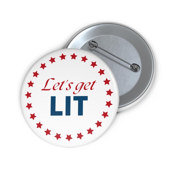 Custom Lit Party Pin Buttons: Unique Festival Accessories, Birthday Gifts & Celebration Badges