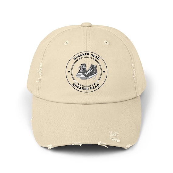 Sneaker Head Ball Cap, Casual Vintage Hat for Sneaker Lovers, Adjustable Dad Hat, Perfect Gift for Fashion Enthusiasts
