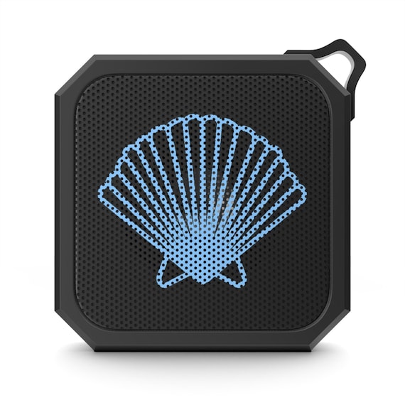 Portable Bluetooth Speaker for Outdoor Adventures, Waterproof Sound System, Camping Speaker, Beach Party Music, Coastal Sea Shell Theme