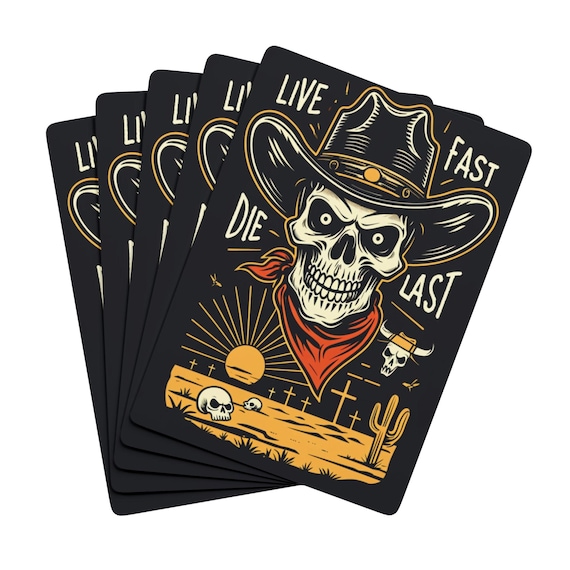 Skull & Ace Playing Cards: Vintage Style Collector's Deck