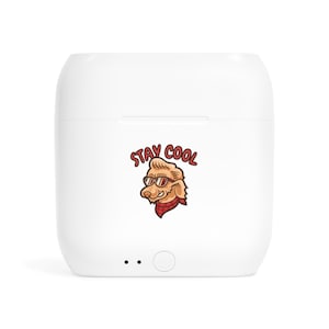 Hond grafische draadloze oordopjes - Bluetooth 5.0-koptelefoon