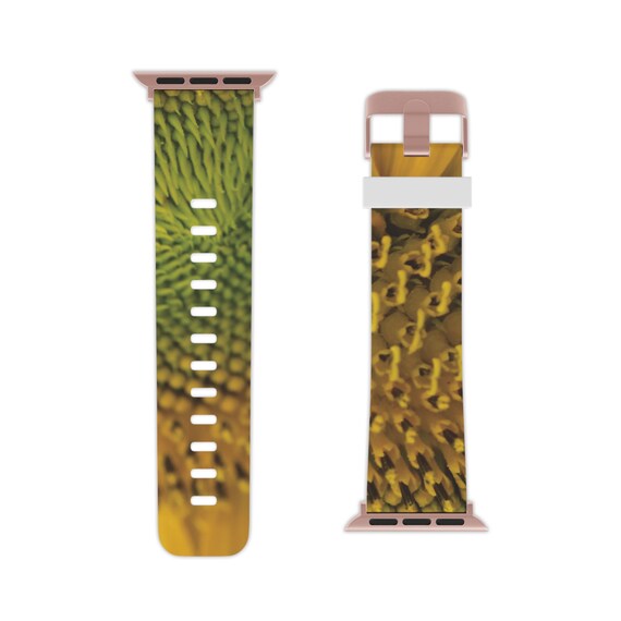 Sunflower Print Apple Watch Band: Stylish and Vibrant Accessory