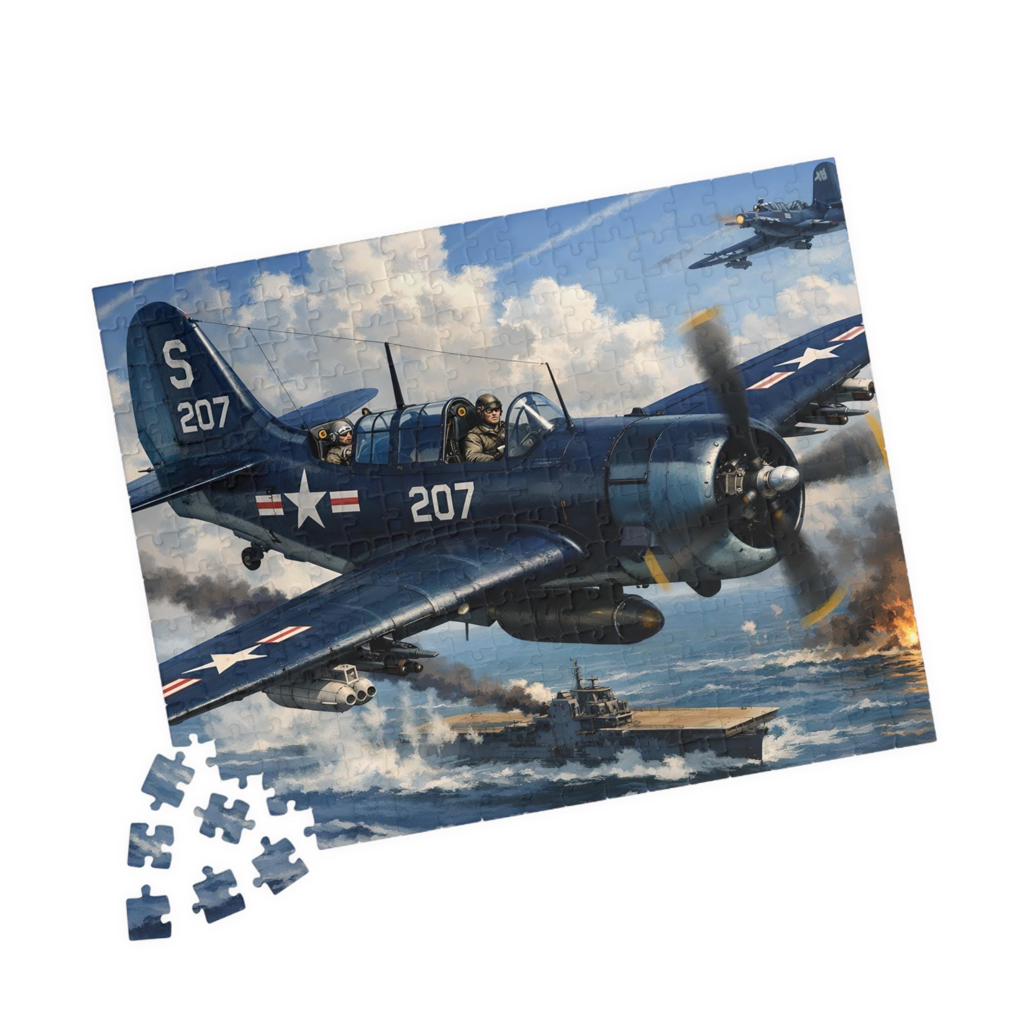 第二次世界大戦海軍コルセア戦闘機パズル 110～520ピース | 歴史航空