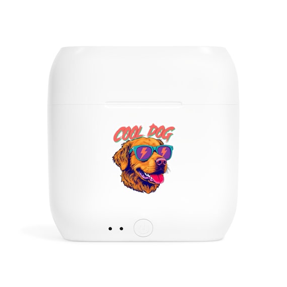 Stylish Dog-Themed Wireless Earbuds: Perfect Gift for Pet Lovers & Music Enthusiasts