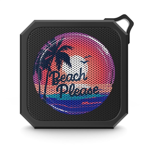 Beach Please Outdoor Bluetooth Speaker, Wireless Speaker, Portable Speaker, Outdoor Music, Beach Decor, Gift for Beach Lovers