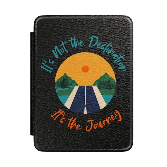 It's Not the Destination It's the Journey Kindle Case | Road Trip Sunset Design