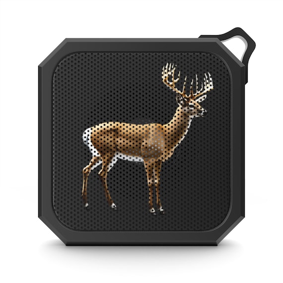 Outdoor Bluetooth Speaker with Deer Design | Portable Waterproof Speaker for Hiking, Camping, Fishing, Wildlife Lovers