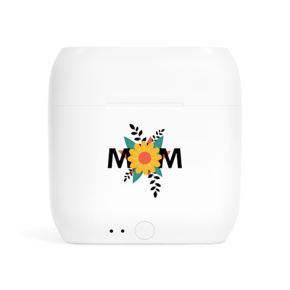 Stylish Mom-Themed Wireless Earbuds: Chic Tech Accessory - Perfect Gift for Mother's Day or Birthday