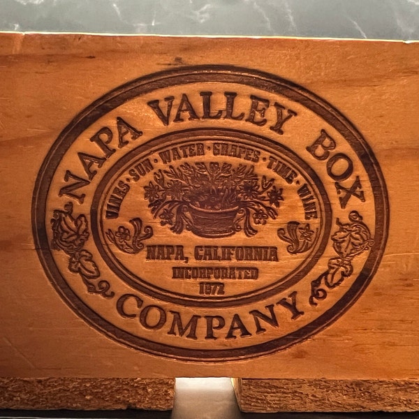 Retro Napa Valley Cassette Tape Holder - Classic Vintage Storage Organizer