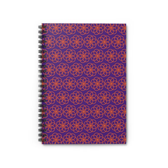 Colorful Floral Spiral Notebook - Ruled Lines, Ideal for Journaling, Gratitude Notes, School Supplies, Gifts