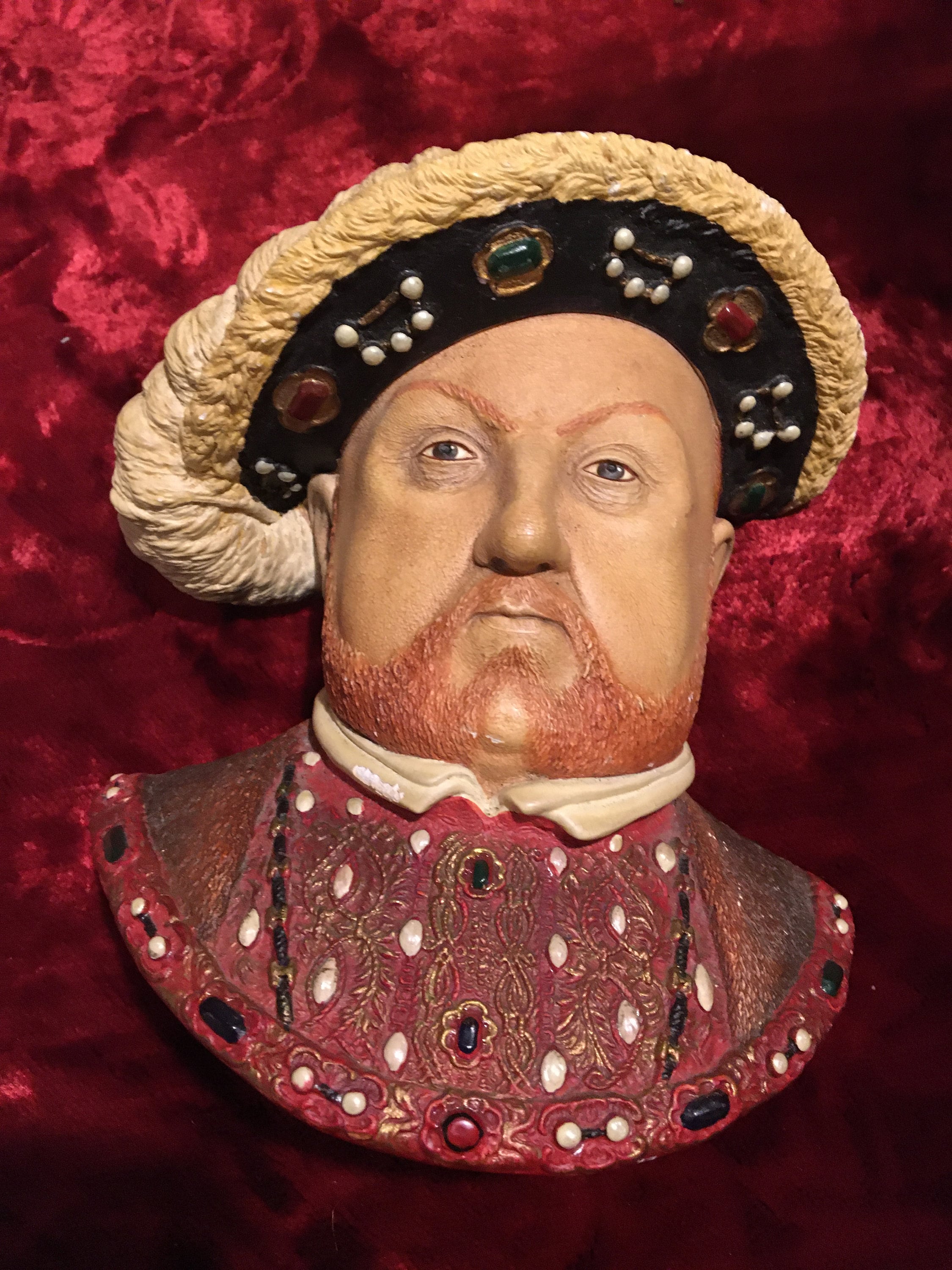 Henry VIII Bossons Congleton Chalk Wall Head Etsy