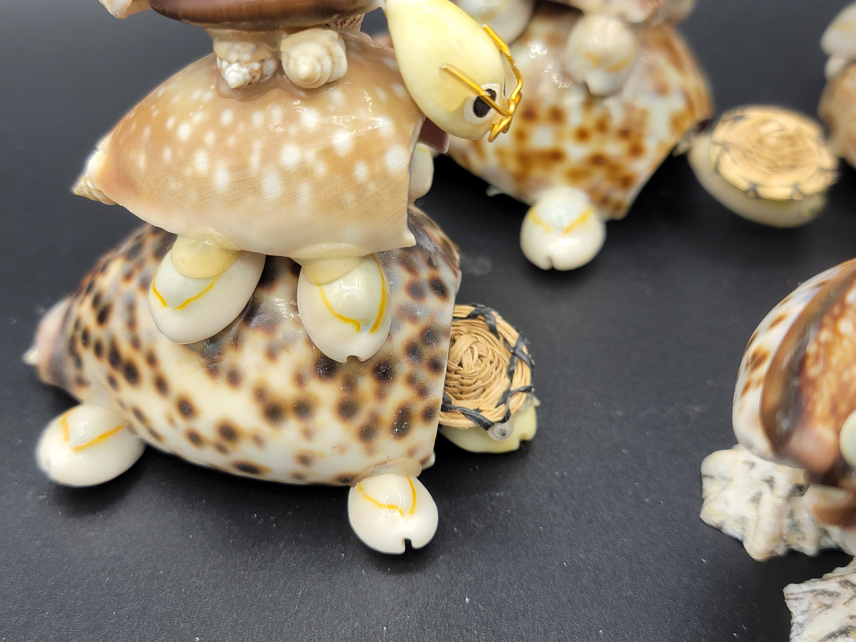Shell Critters Shell Critters on Holiday (including Palm Tree)! - Etsy