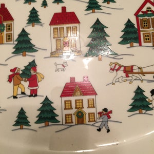The Joy of Christmas Jamestown China Platter