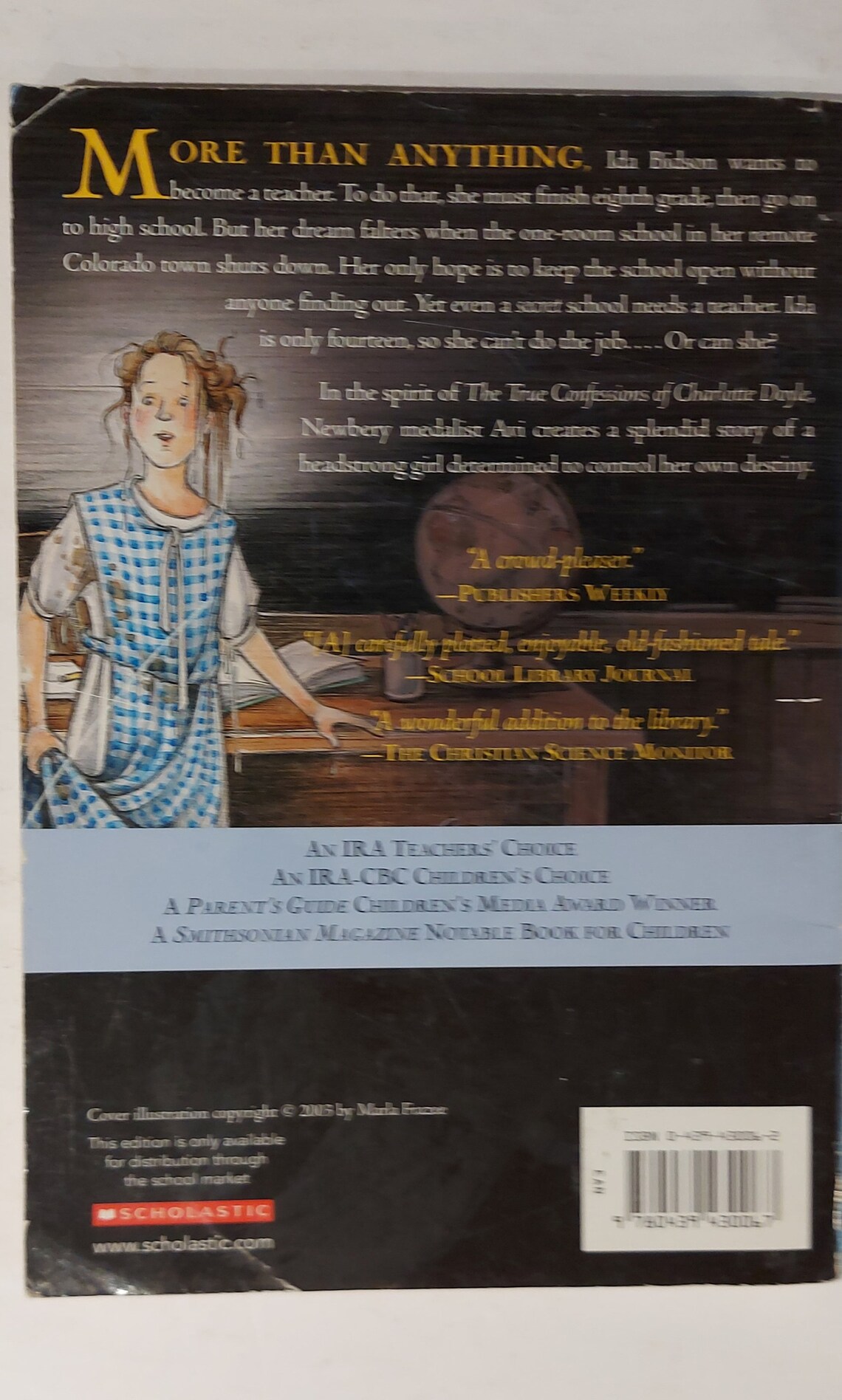 The Secret School by Avi Children's Book 2002 | Etsy