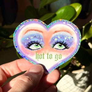 Pop Girl Waterproof Sticker | Midwest Princess Sticker, LGBTQ+ Sticker, Pride Sticker