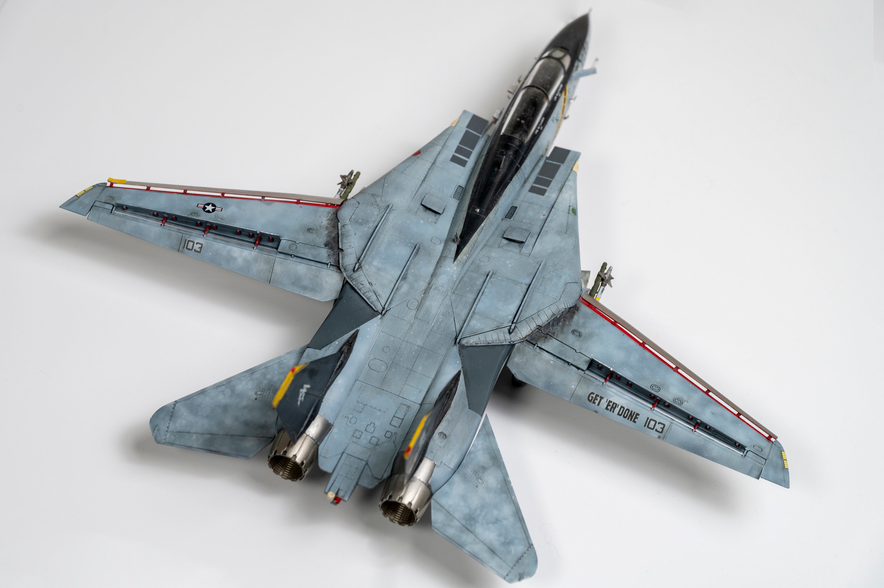 HANGOU Ilitärische Odellflugzeug 1:100 EF2000 Atta Produktbild-Vorschau 2