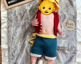 Pirate Baby Outfit Crochet