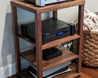 Audio Rack With Adjustable Shelving Original | Etsy Australia