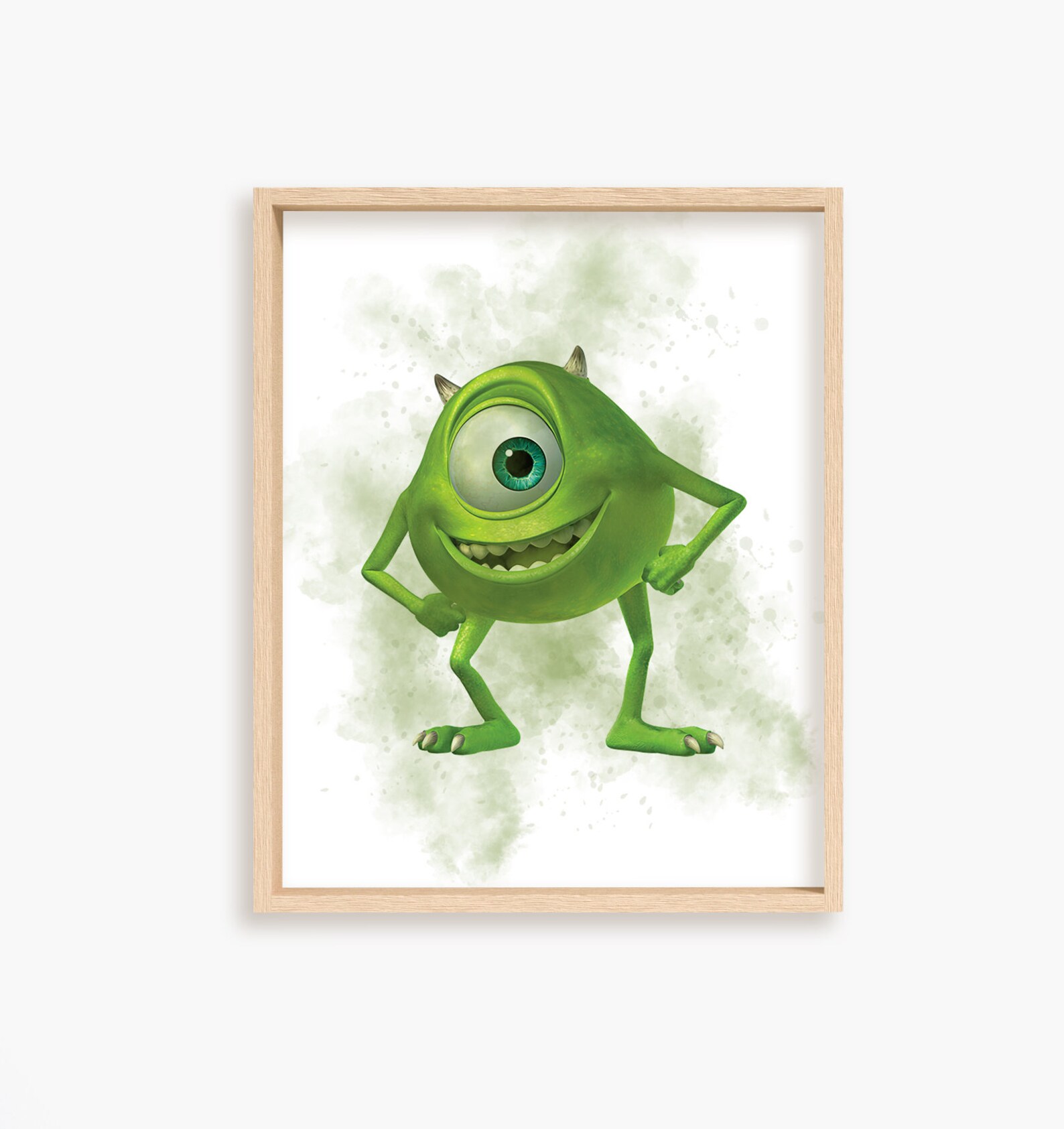 Printable Monsters Inc Watercolor Prints Set de 9 8x10 | Etsy