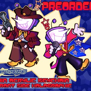 DELTARUNE - MR Ant Tenna Acrylic Keychains PREORDER