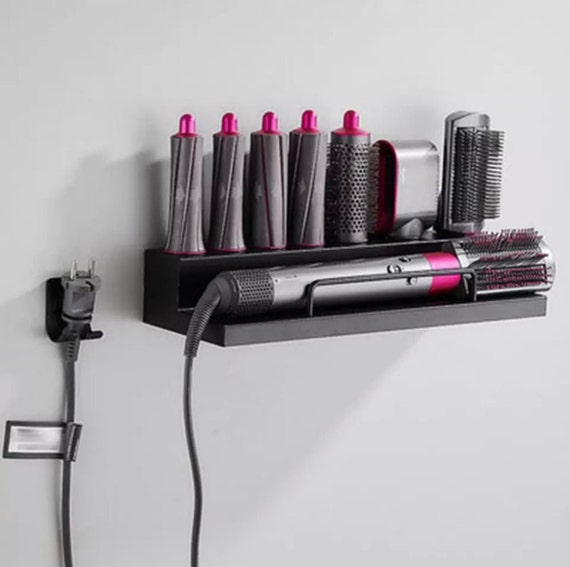 Dyson Airwrap Wall Mounted Storage Rack Bathroom Shelf Etsy