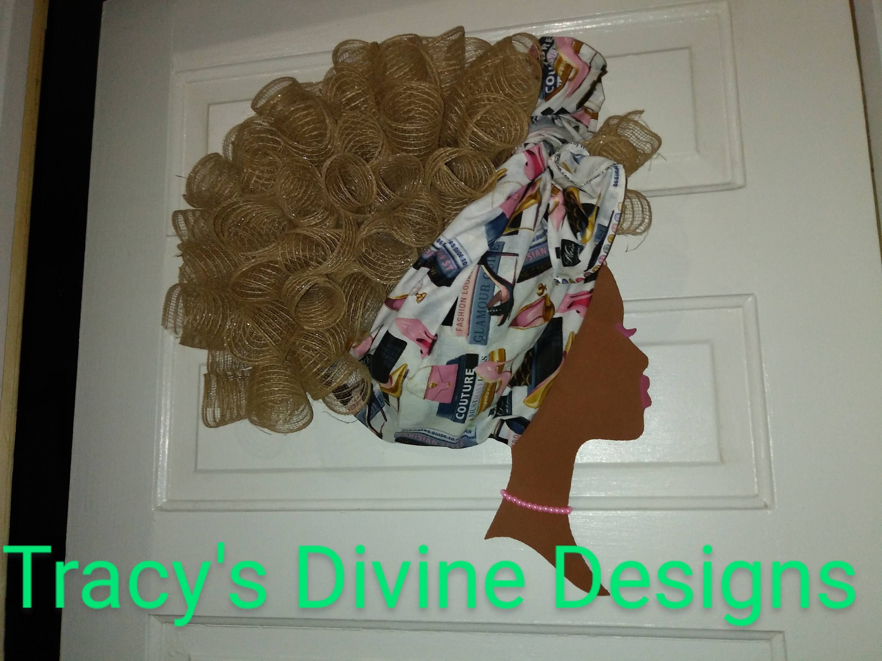 The Chic Diva Head Wreath Etsy
