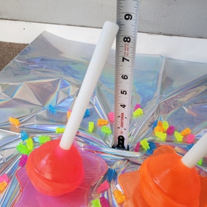 Giant Resin Melted Lollipop Decor - Different Themes