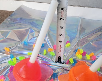Giant Resin Melted Lollipop Decor - Different Themes