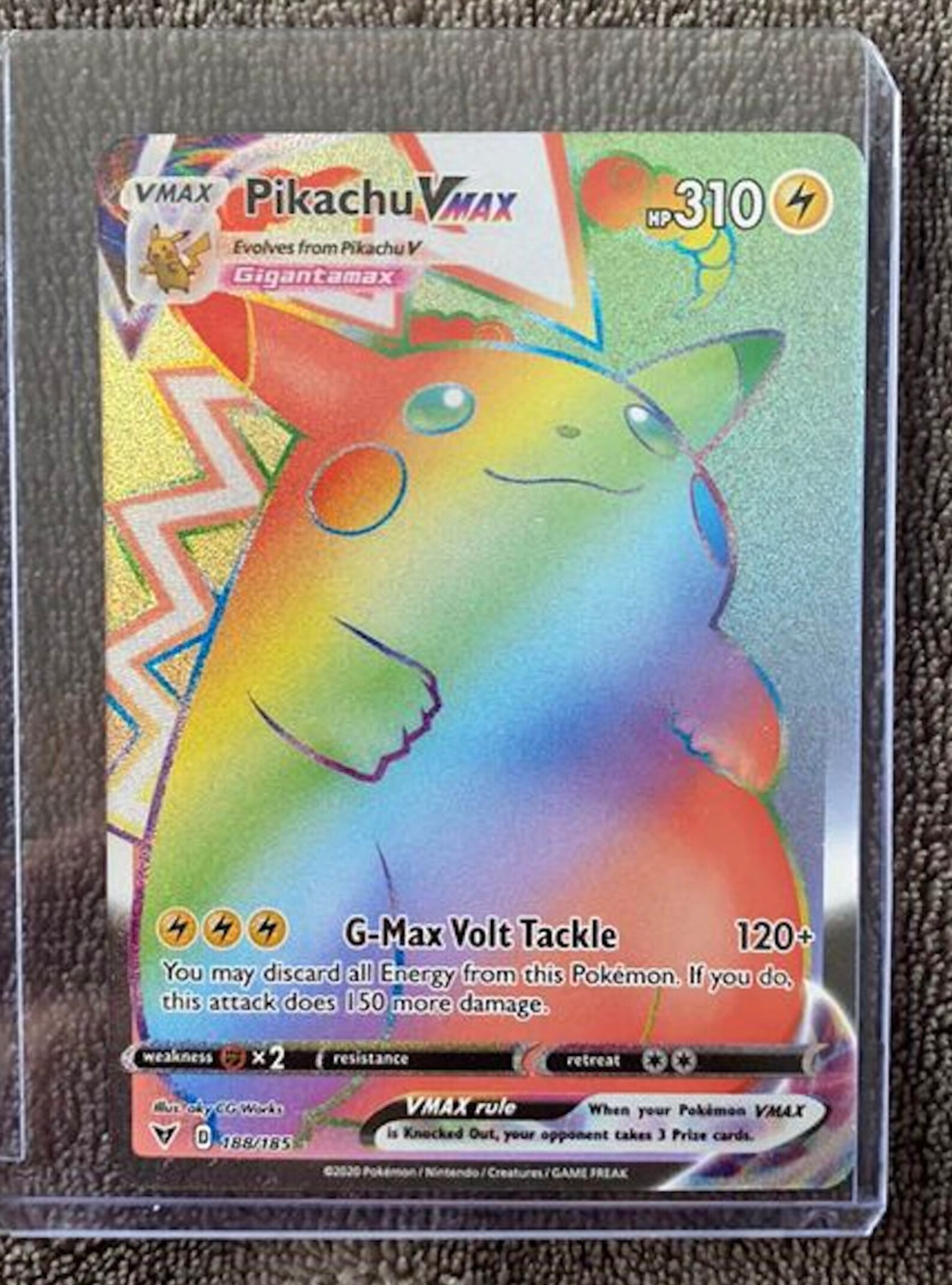 POKEMON Card MYSTERY Pack Vivid Voltage Chase The Etsy
