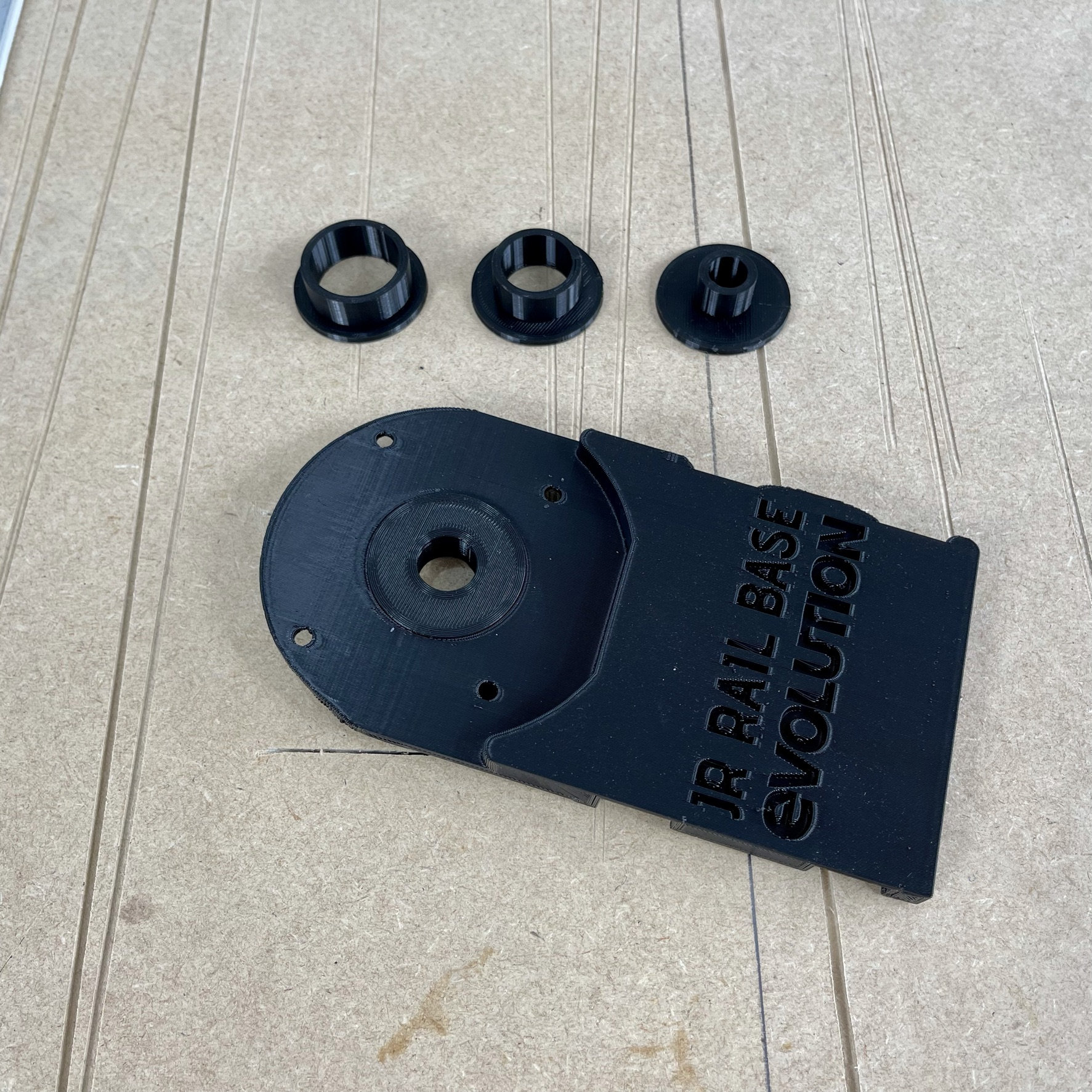 Evolution Track Saw Router Adapter: Makita/katsu Routers + Guide Bush ...
