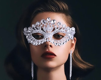 Life’s A Masquerade Rhinestone Bling Vintage Mask Collection