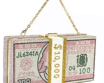 Secure the Bag Diamond Clutch