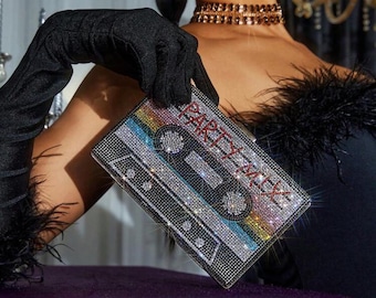 Party Mix Rhinestone Clutch