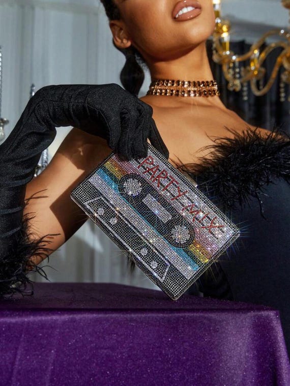 Party Mix Rhinestone Clutch