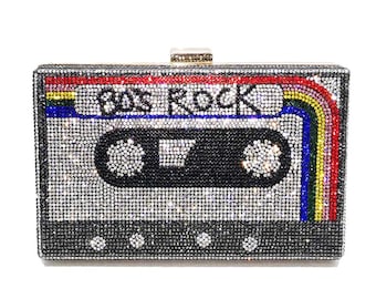 Rock Me  Rhinestone Clutch